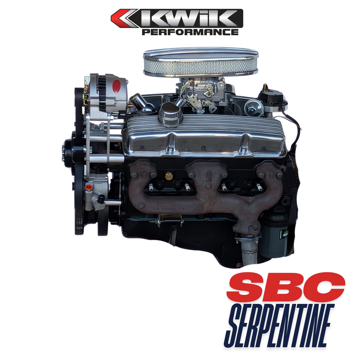 SBC Serpentine Package, Alt/PS Type-2 pump (No AC) - K10325