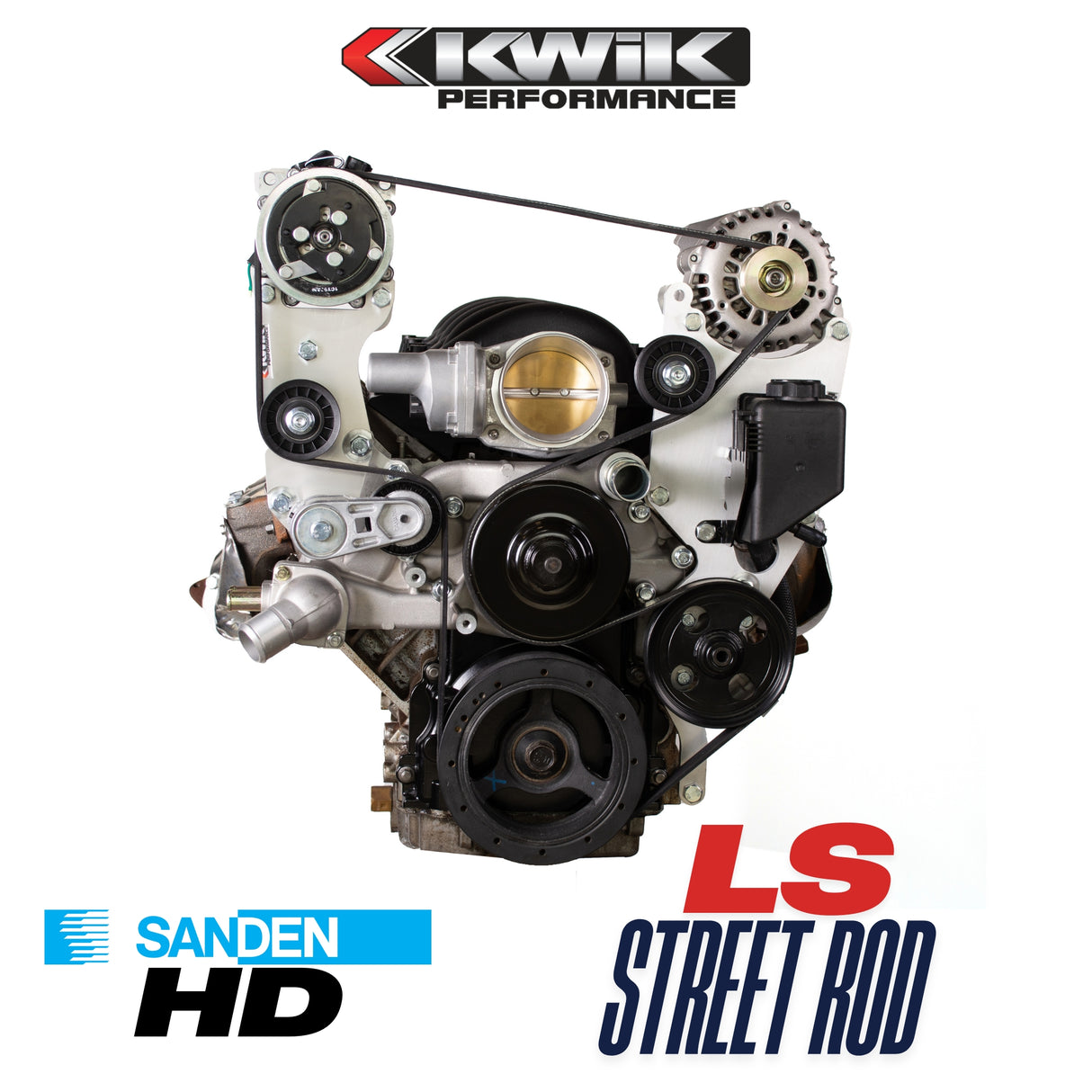 LS Street Rod AC-Alt/PS Bracket - Corvette (97-13) - K10232