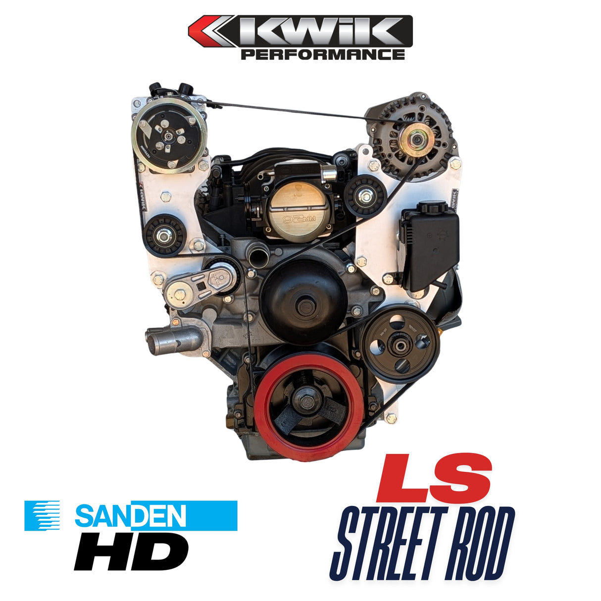 LS Street Rod AC-Alt/PS Bracket - Camaro F-Body (98-02) / GTO (04-06) - K10233