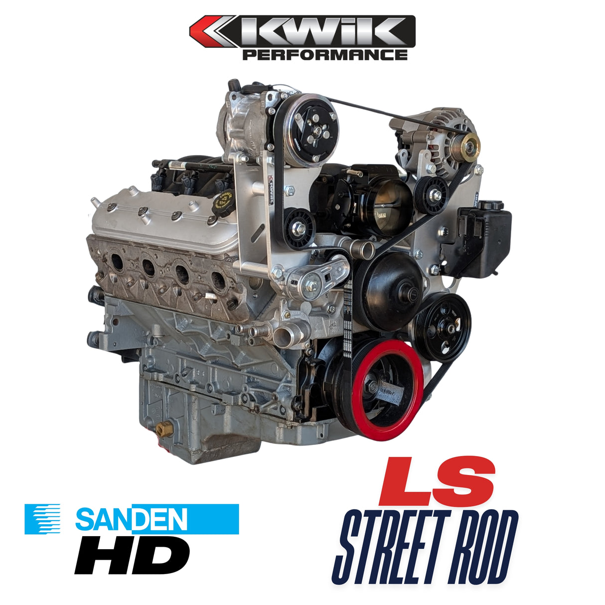 LS Street Rod AC-Alt/PS Bracket - Camaro F-Body (98-02) / GTO (04-06) - K10233