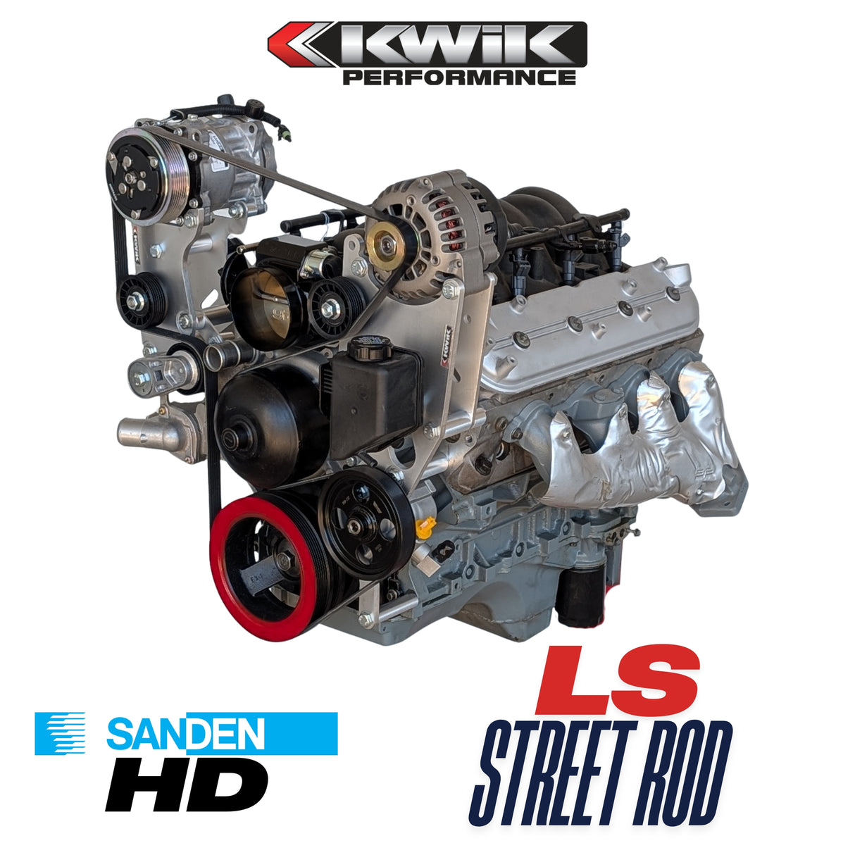 LS Street Rod AC-Alt/PS Bracket - Camaro F-Body (98-02) / GTO (04-06) - K10233