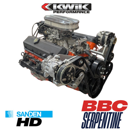 BBC Serpentine Package, AC-Alt/PS Type-2 pump (Sanden 508/709) - K10655
