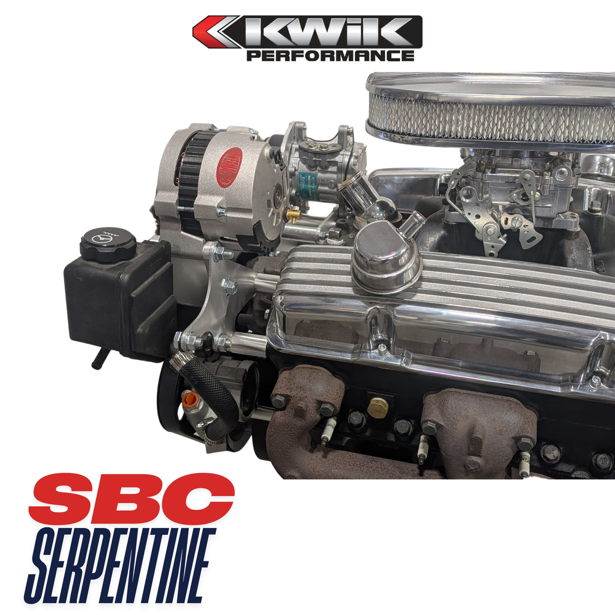 Paquete SBC Serpentine, AC-Alt/PS (Sanden Mini)