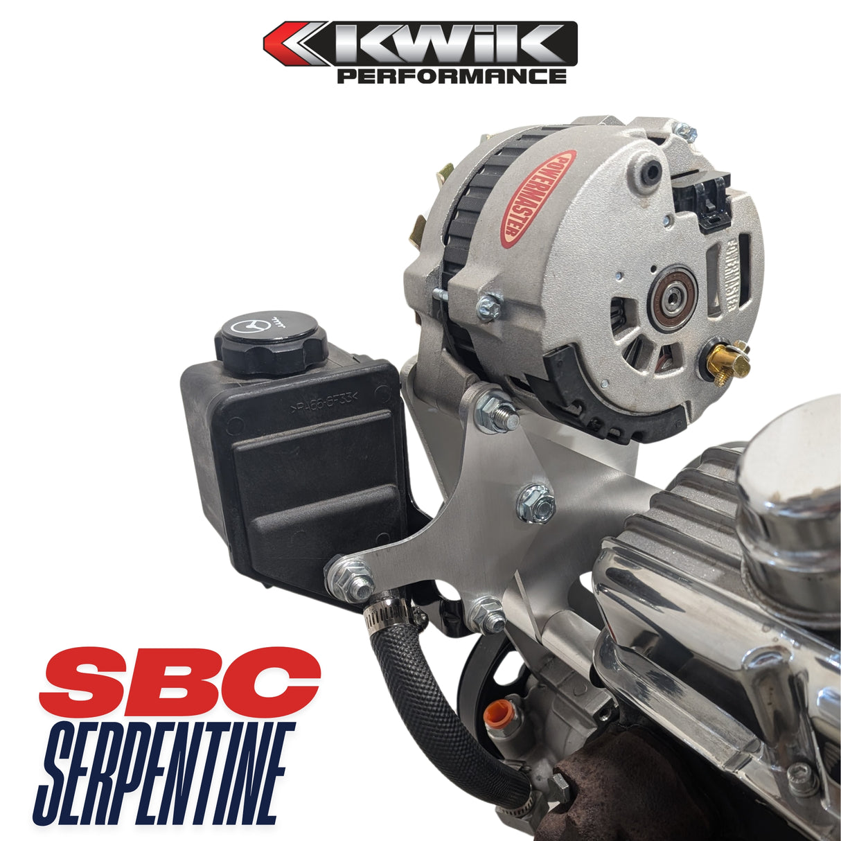 SBC Serpentine Package, Alt/PS Type-2 pump (No AC) - K10325