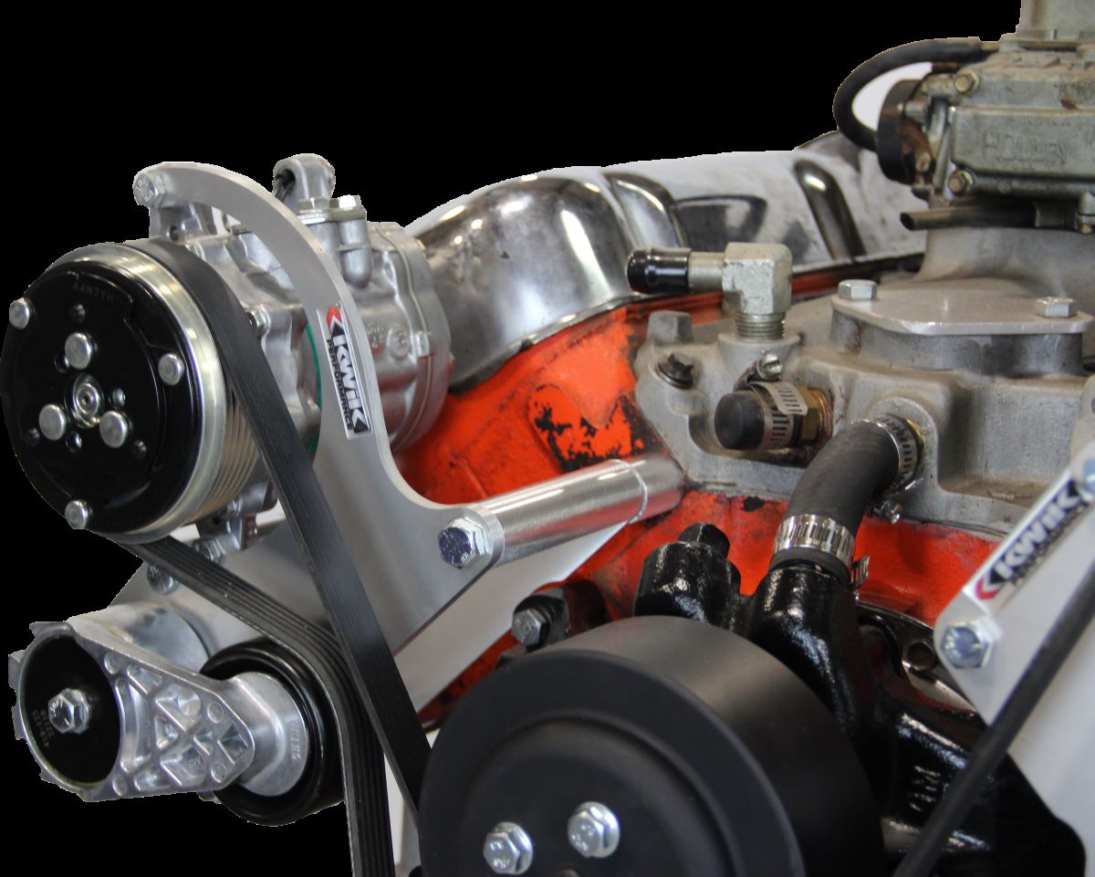 BBC Serpentine Package, AC-Alt/PS P-series pump (Sanden Mini) - K10653