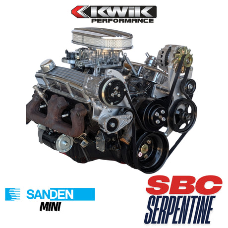 SBC Serpentine Package, AC-Alt/PS P-series - K10324