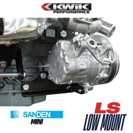 LS Low Mount AC Bracket - Camaro F-Body (98-02) / GTO (04-06) - K10420
