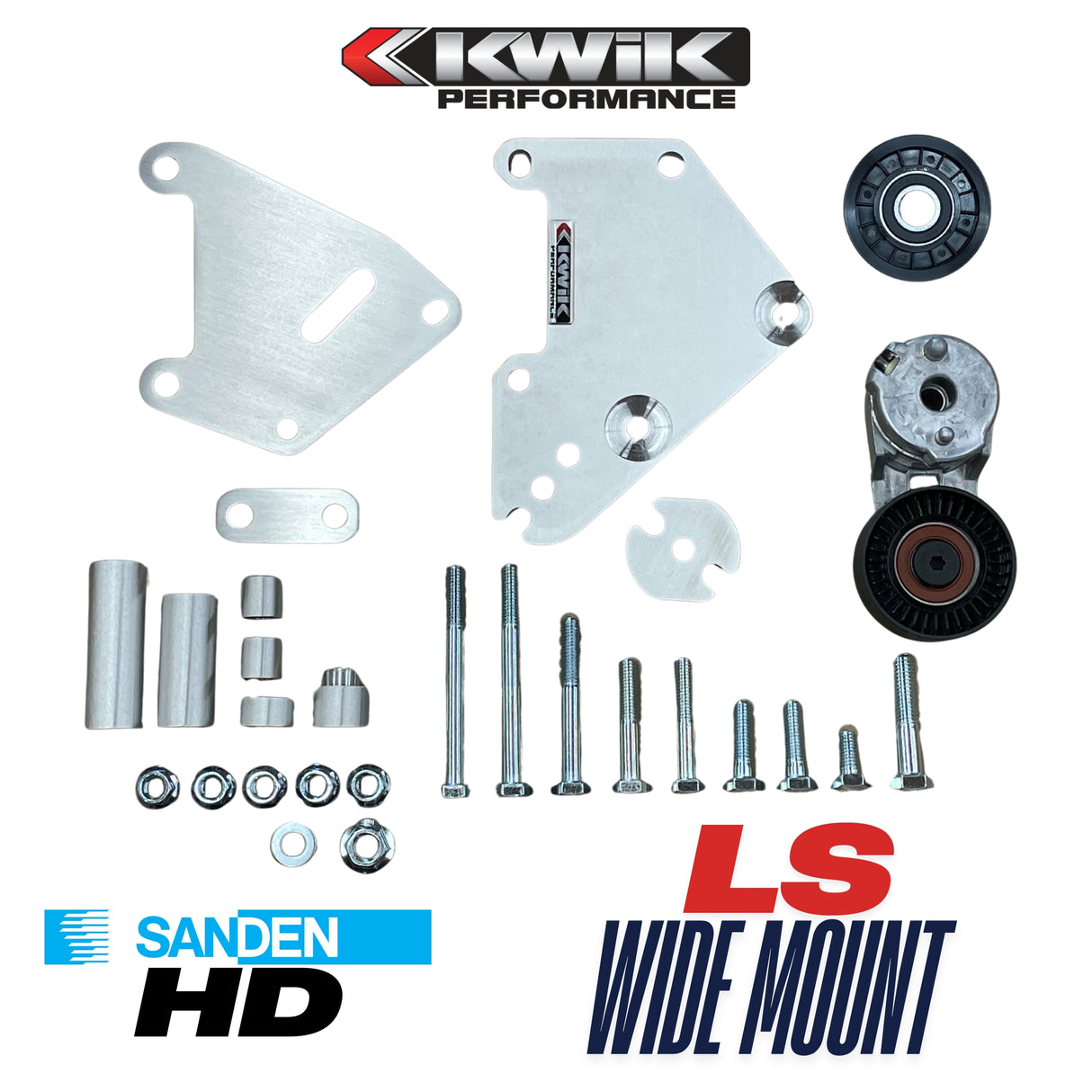 LS Wide Mount HD AC Bracket - Corvette (97-13) - K10470