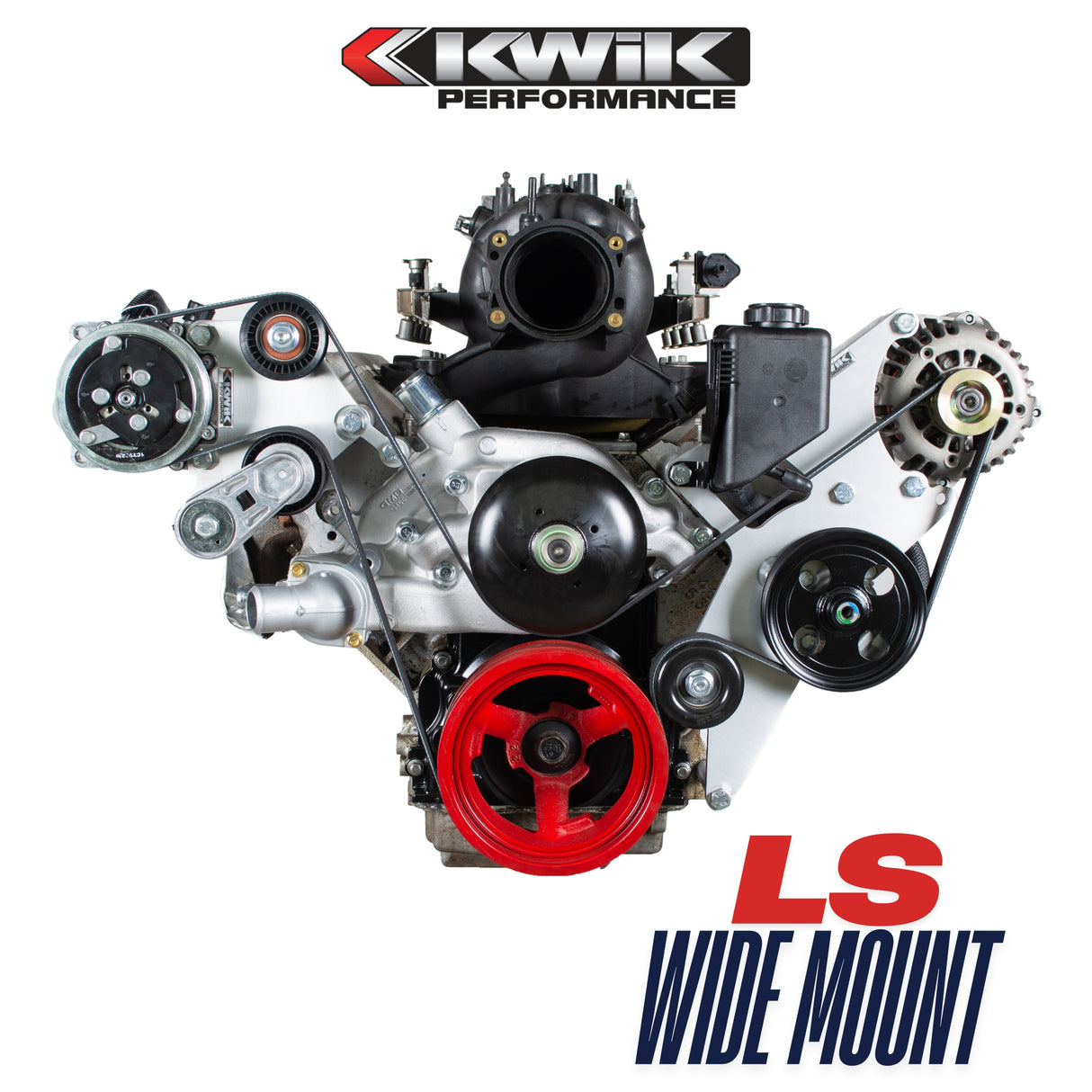LS Wide Mount Alt/PS Bracket - Truck (99-13) / Camaro (10-15) - K10168