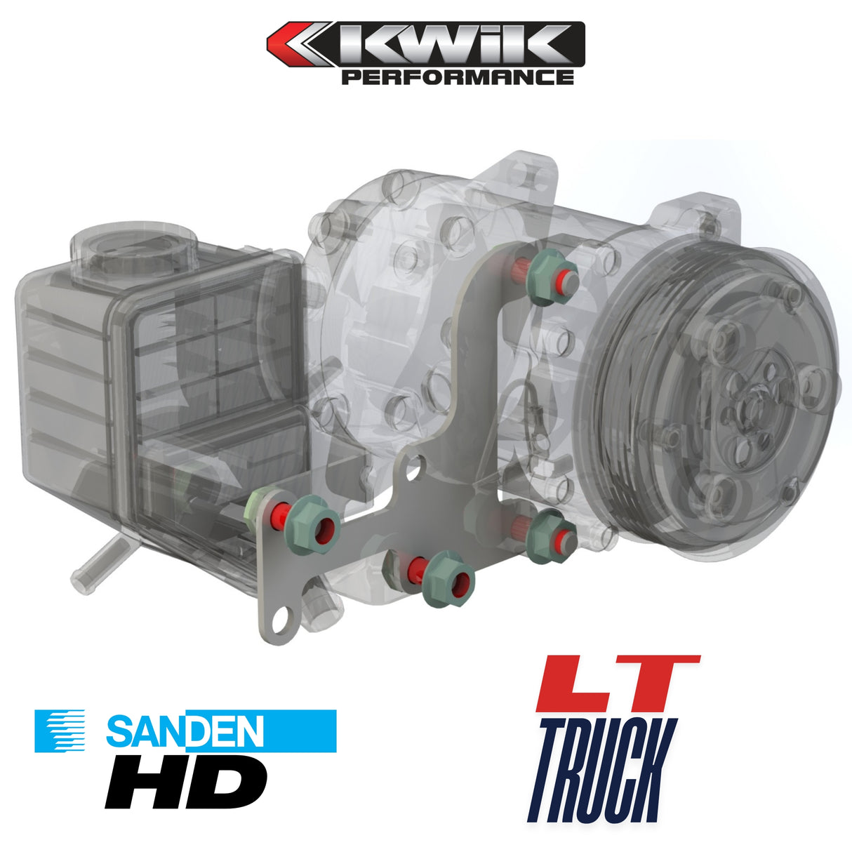 Soporte de montaje de depósito para camión LT