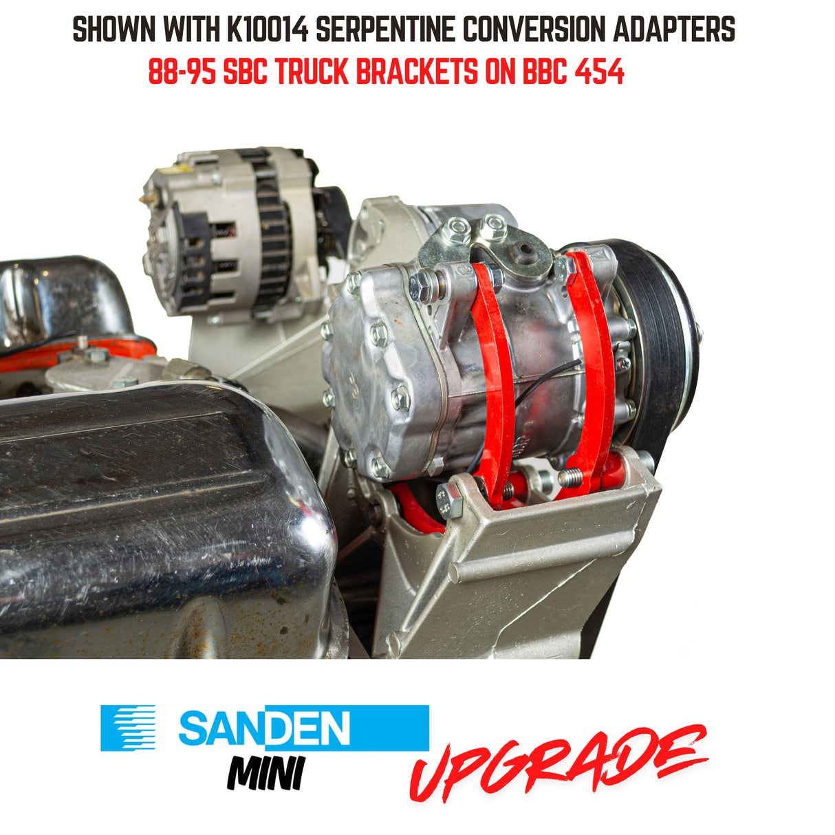 R4 to Sanden Conversion Bracket - K10606