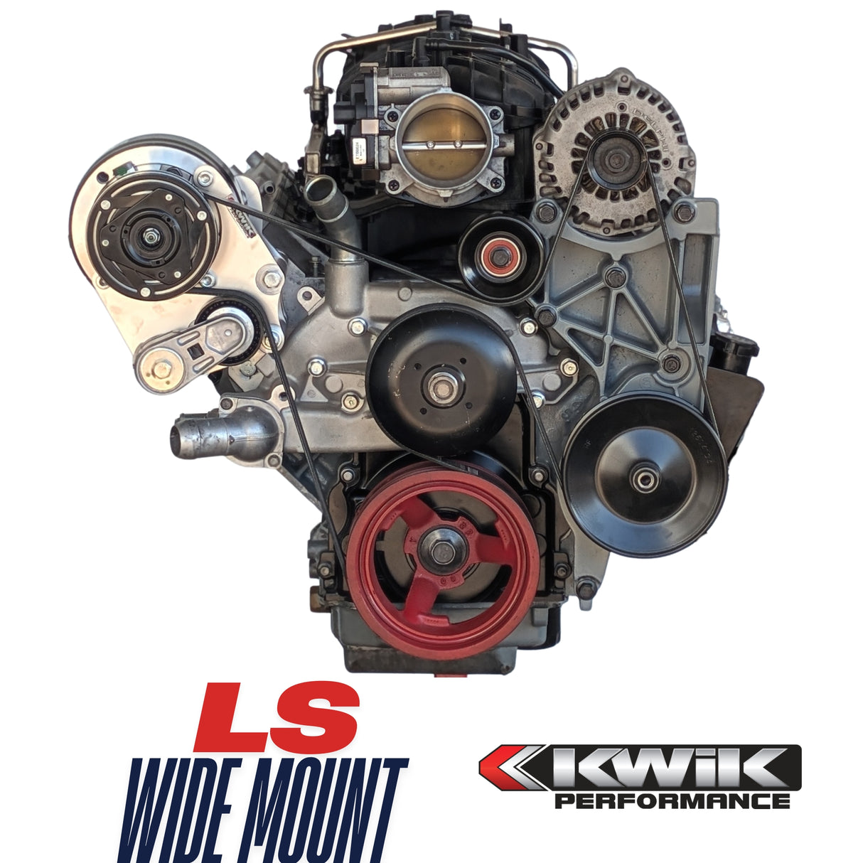 LS Wide Mount R4 AC Bracket - Truck (99-13) / Camaro (10-15) - K10623