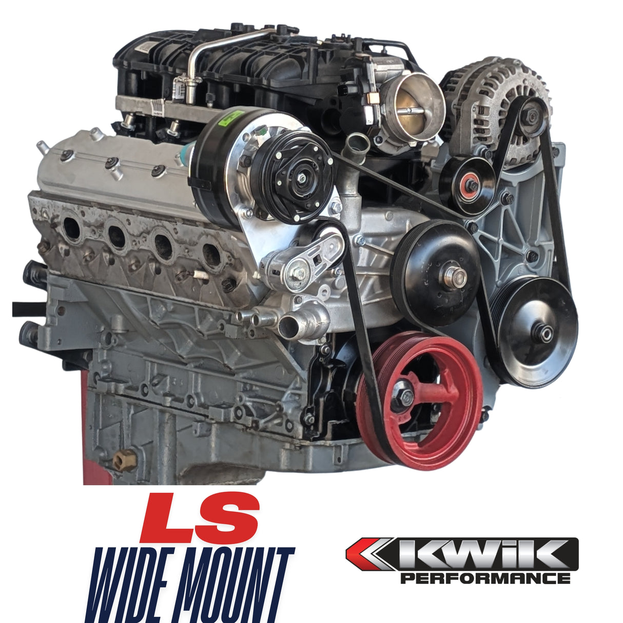 LS Wide Mount R4 AC Bracket - Truck (99-13) / Camaro (10-15) - K10623