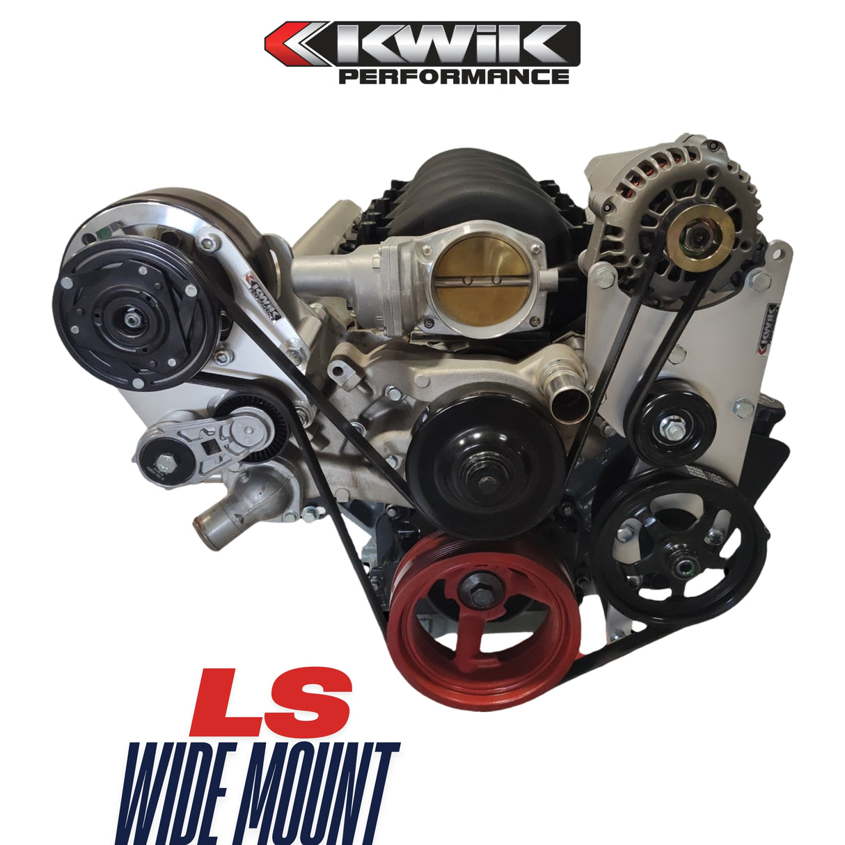 LS Wide Mount R4 AC Bracket - Truck (99-13) / Camaro (10-15) - K10623