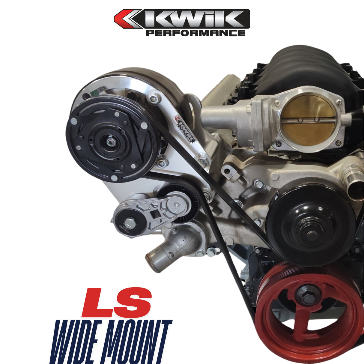 LS Wide Mount R4 AC Bracket - Truck (99-13) / Camaro (10-15) - K10623