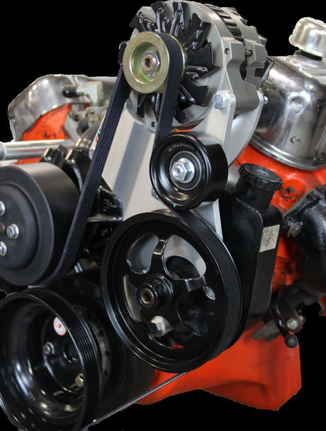 BBC Serpentine Package, AC-Alt/PS P-series pump (Sanden Mini) - K10653