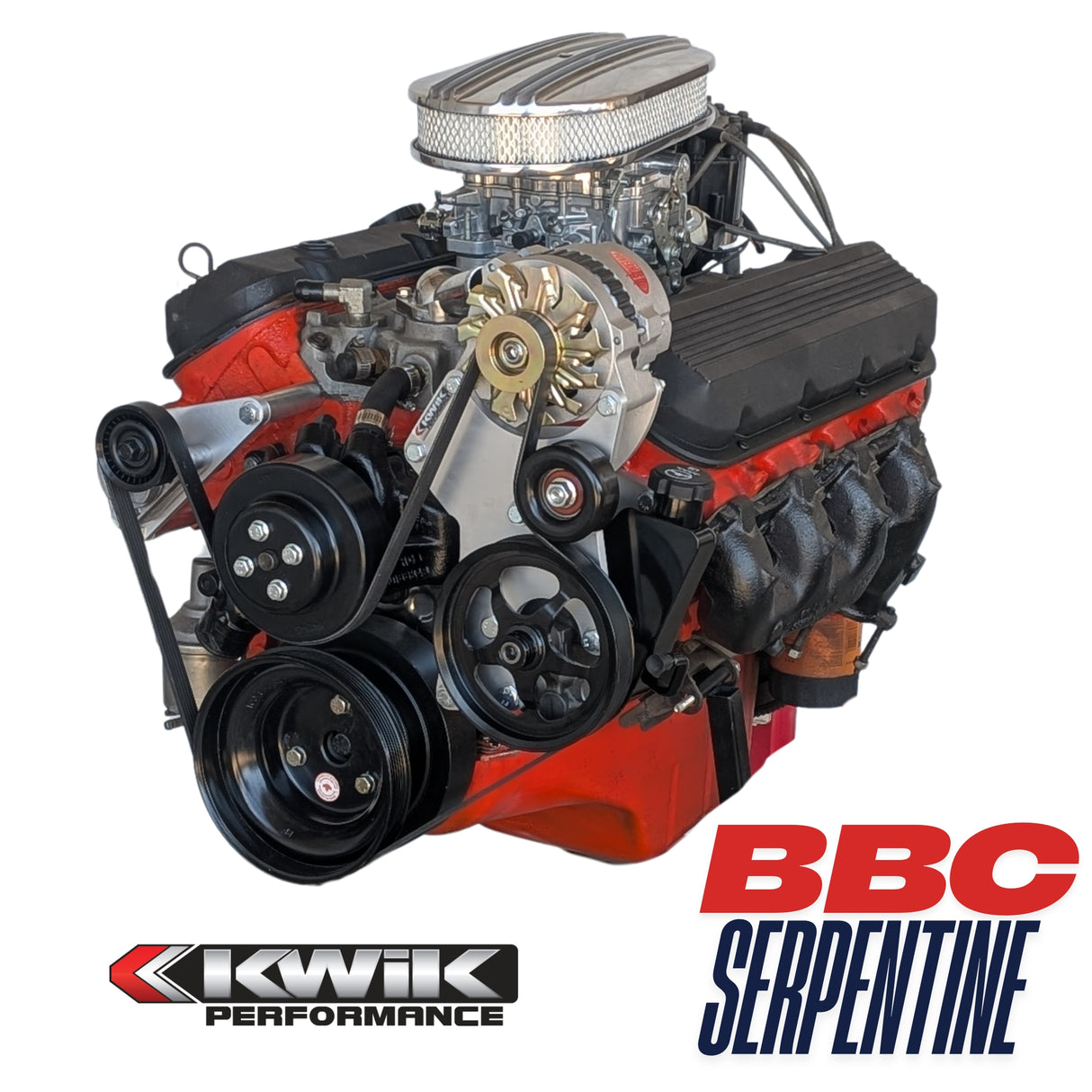BBC Serpentine Package, Alt/PS P-series pump (No AC) - K10652