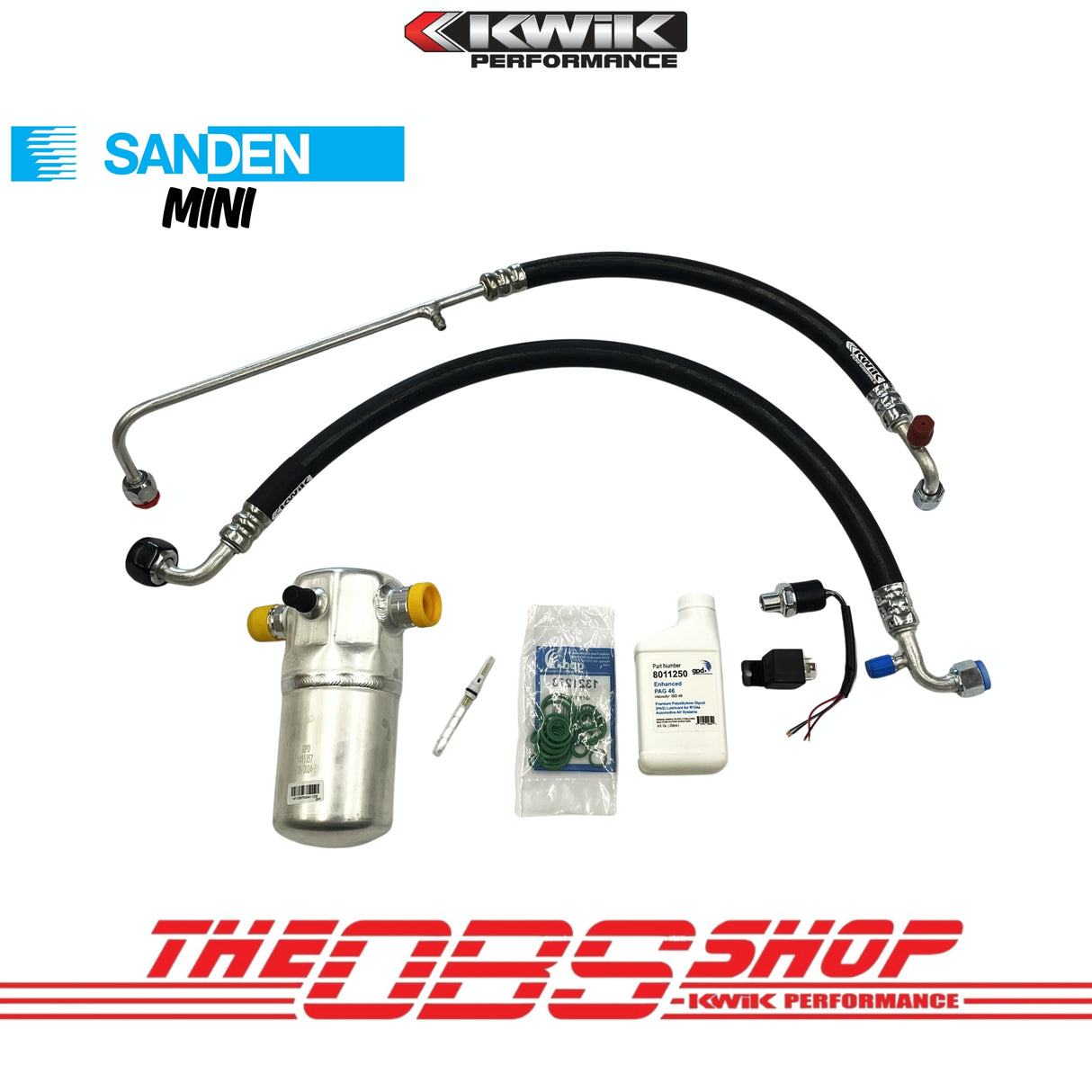 AC Hose Kit (94-98) OBS Chevy - Sanden Mini - K10694