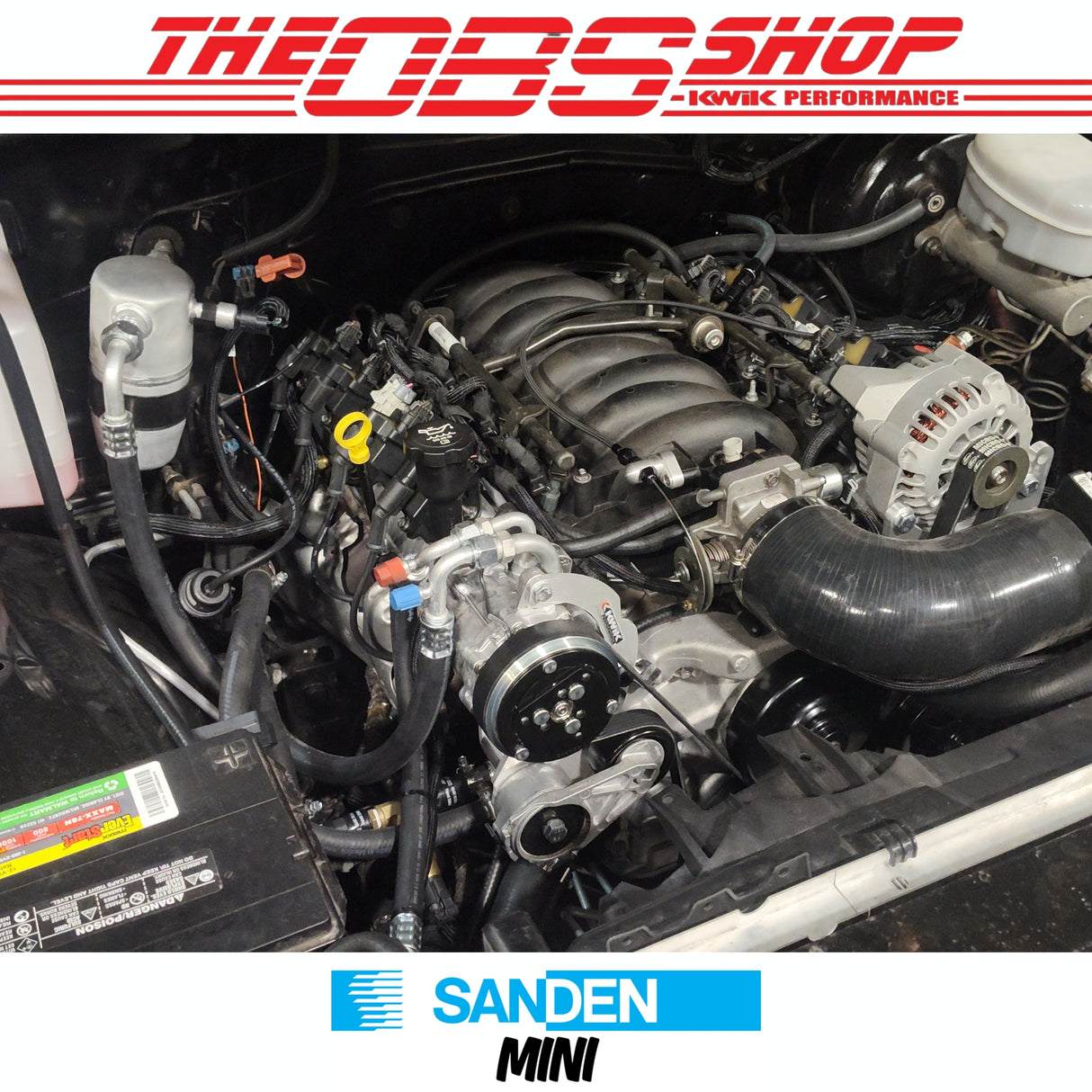 LS High and Tight AC Bracket - Truck (99-13) / Camaro (10-15) - K10780