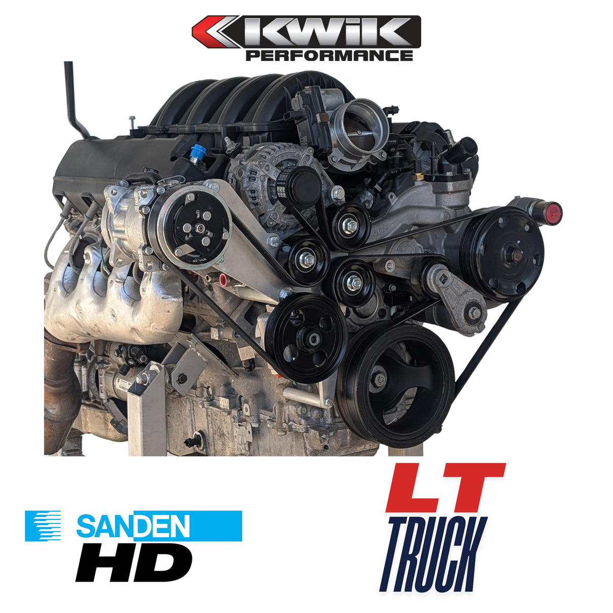 LT Truck (14-19) AC-Alt/PS Bracket - K10702
