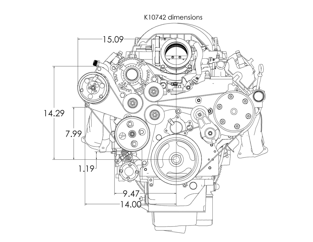 Soporte para camioneta LT (14-19) AC-Alt/PS