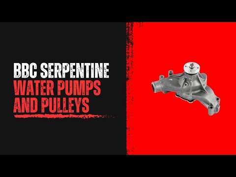 BBC / SBC Water Pump Pulley - Aluminum - K10626