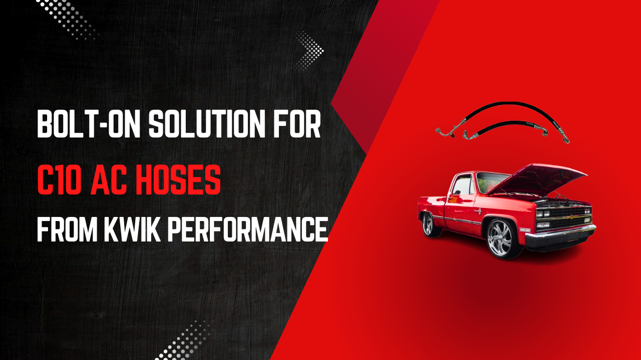 A featured image that says this guide is about a bolt-on solution for Chevy C10 AC Hoses