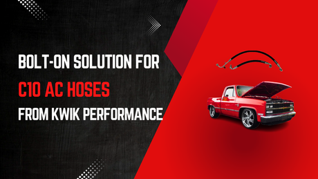 A featured image that says this guide is about a bolt-on solution for Chevy C10 AC Hoses