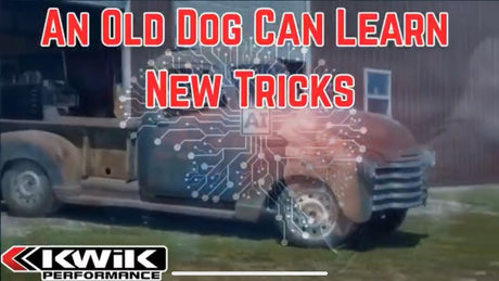 A picture of a 1948 Chevy pickup Wayne has used AI advice to help build into a hot rod