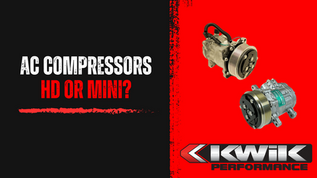 When choosing Sanden AC Compressors should you go with the HD or Mini as shown here?