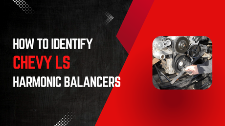 A man shows how to identify which Chevy LS harmonic balancer you have