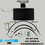 AC Hose and Condenser Kit (1981-87) C10 Chevy - Sanden Mini - K10798