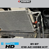 AC Hose Kit (1981-87) C10 Chevy - Sanden HD- K10801