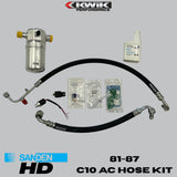 AC Hose Kit (1981-87) C10 Chevy - Sanden HD- K10801
