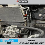 AC Hose Kit (1981-87) C10 Chevy - Sanden Mini - K10800