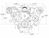 LS Wide Mount Alt/PS Bracket - Corvette (97-13) - K10166