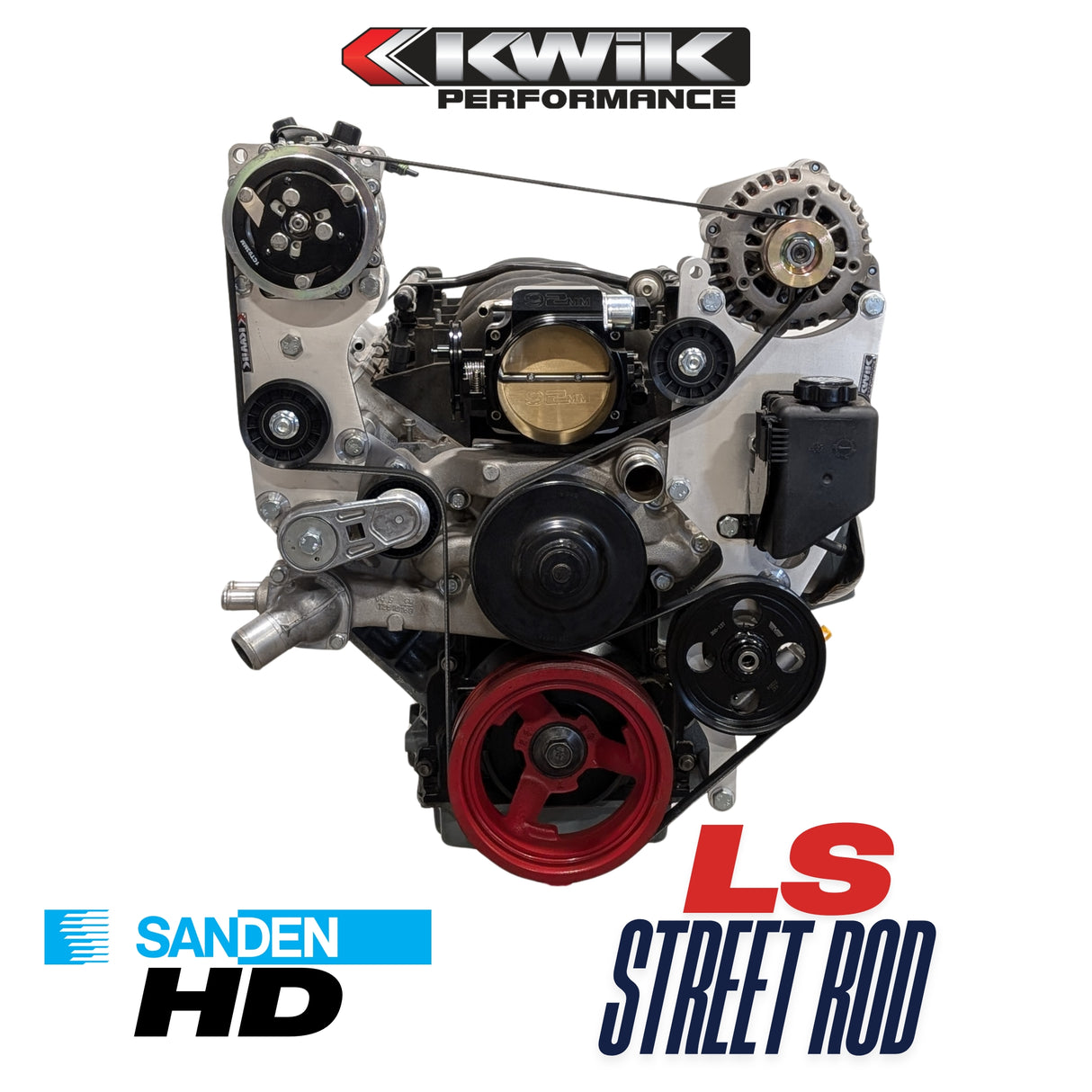 LS Street Rod AC-Alt/PS Bracket - Truck (99-13) / Camaro (10-15) - K10234