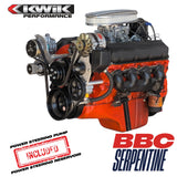 BBC Serpentine Package, AC-Alt/PS Type-2 pump (Sanden Mini) - K10278