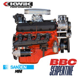 BBC Serpentine Package, AC-Alt/PS Type-2 pump (Sanden Mini) - K10278