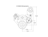 SBC Serpentine Package, Alt/PS Type-2 pump (No AC) - K10325