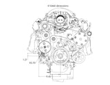 Camioneta LT (14-19) Soporte Alt/PS (sin aire acondicionado)