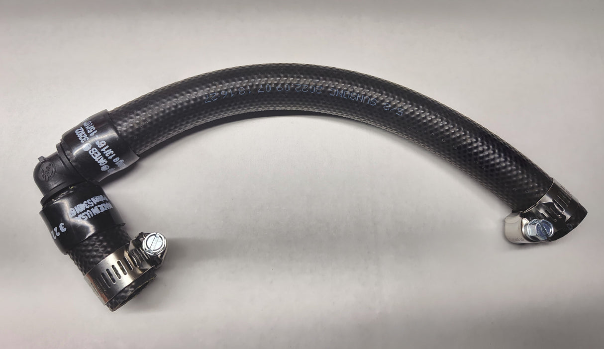 LS Wide Mount 90-deg power steering feed hose - K10561