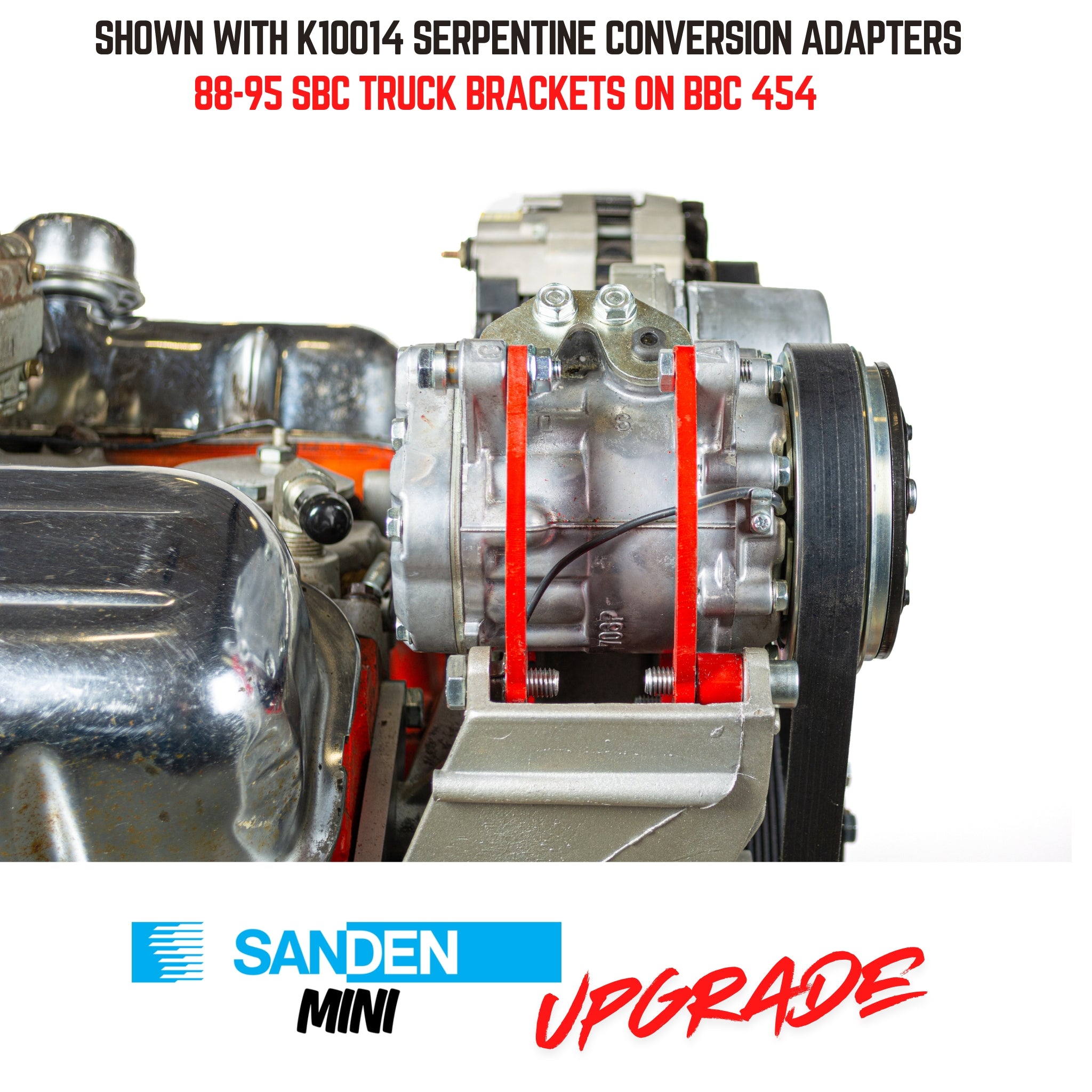 R4 to Sanden Compressor Conversion Bracket | Kwik – Kwik