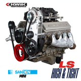 Soporte para camioneta (99-13) / Camaro (10-15) LS alto y ajustado Alt/PS (serie P)