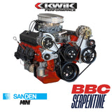 BBC Serpentine Package, AC-Alt/PS P-series pump (Sanden Mini) - K10653