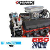 BBC Serpentine Package, AC-Alt/PS P-series pump (Sanden Mini) - K10653