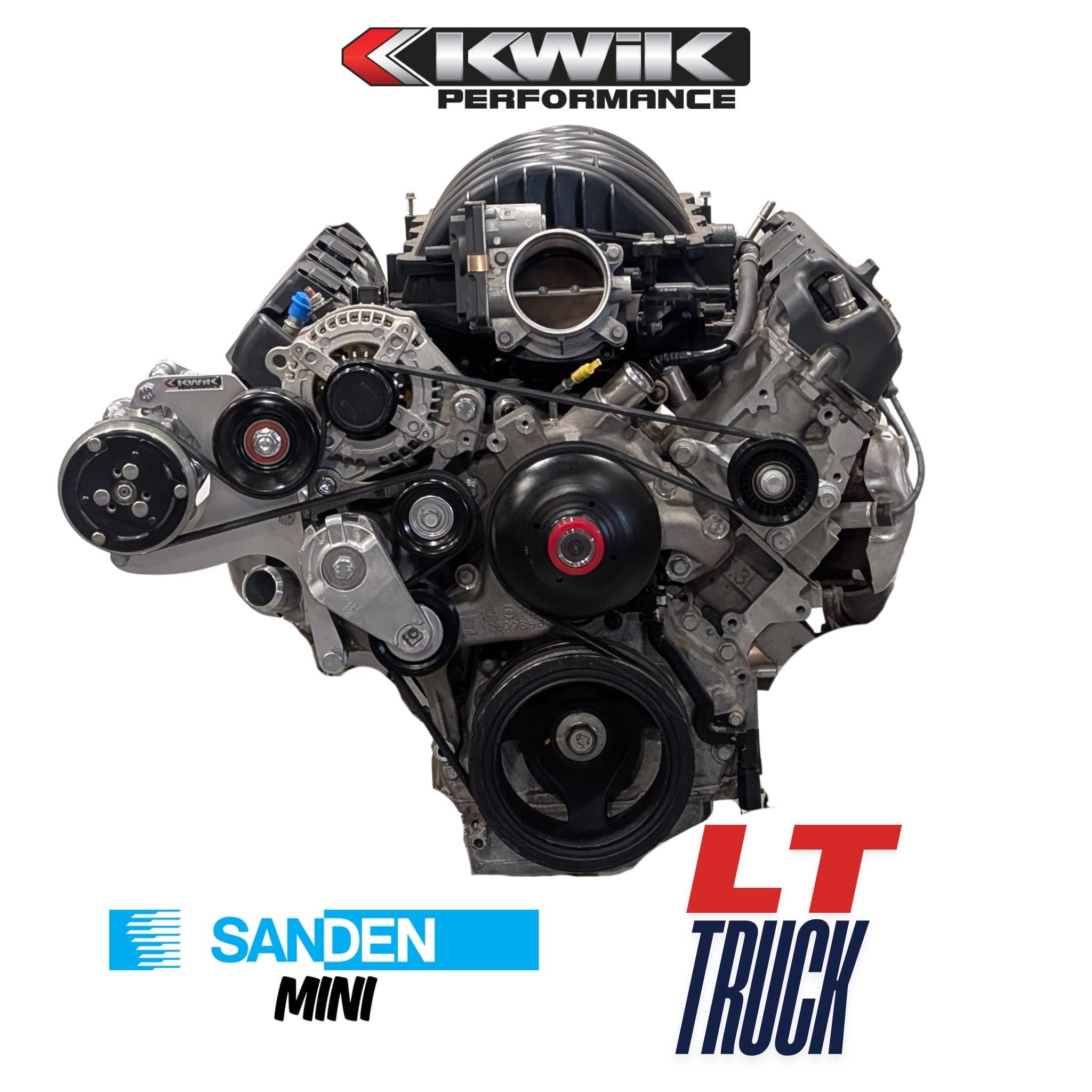 LT Truck (2020+) Sanden Mini AC Bracket - K10750 – Kwik