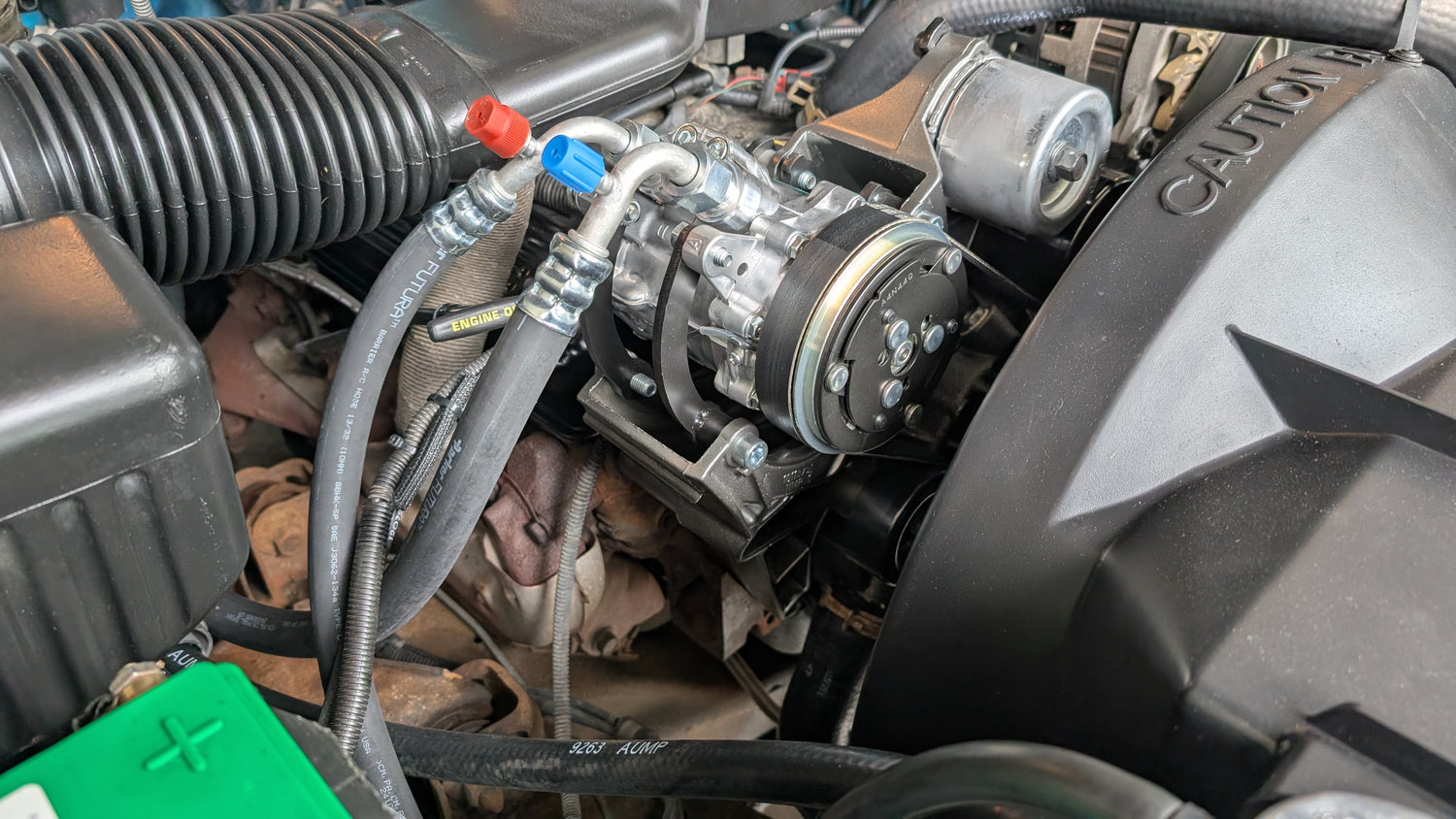 OBS R4 to Sanden Mini AC Conversion Package | Kwik Performance – Kwik ...