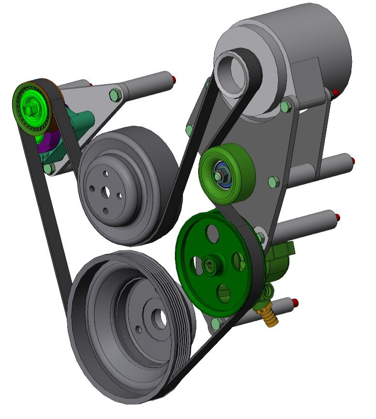 BBC Serpentine Package, Alt/PS Type-2 pump (No AC) - K10257