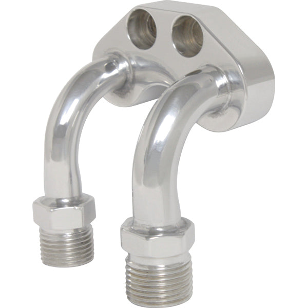 AC compressor curved manifold (Sanden 7176) - 342310 – Kwik